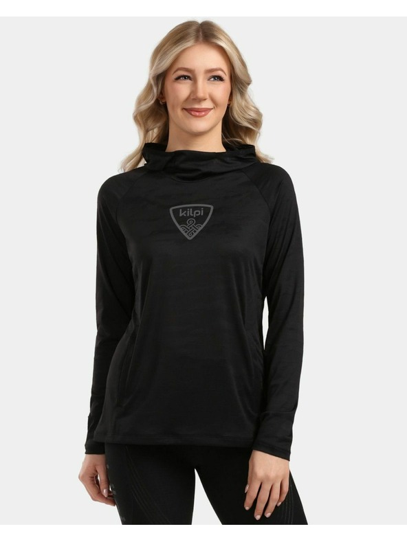 Kilpi Ženska fitnes dukserica Kilpi AILEEN-W Crna