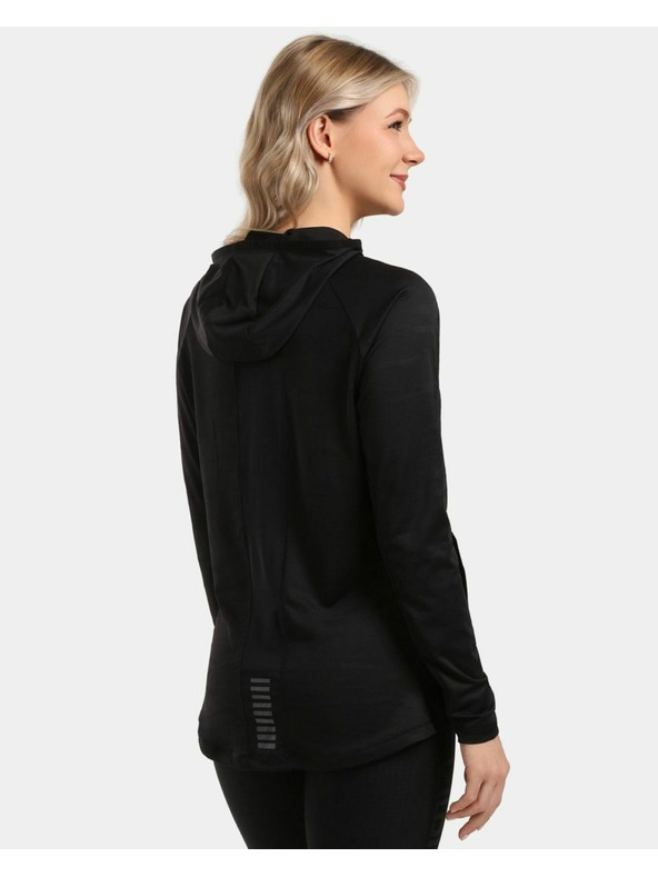 Kilpi Ženska fitnes dukserica Kilpi AILEEN-W Crna