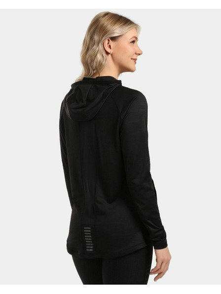 Kilpi Ženska fitnes dukserica Kilpi AILEEN-W Crna
