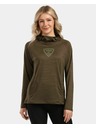 Kilpi Zenska fitness mikina Kilpi AILEEN-W Khaki