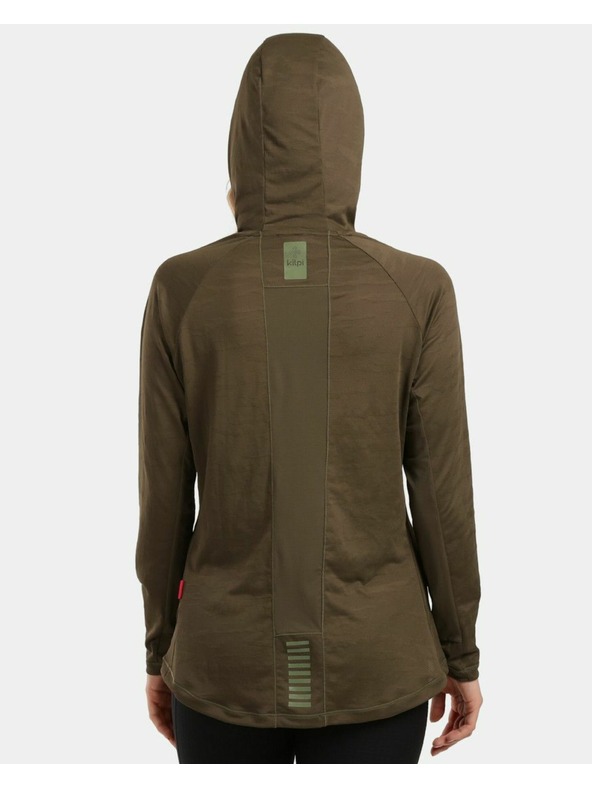 Kilpi Zenska fitness mikina Kilpi AILEEN-W Khaki