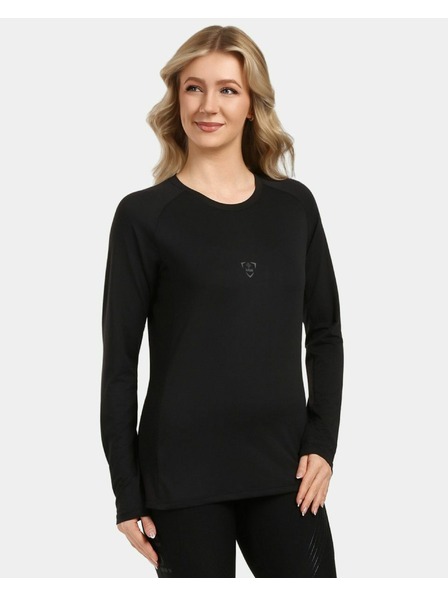 Kilpi Kilpi SPOLETO-W ženska funkcionalna majica dugih rukava crna