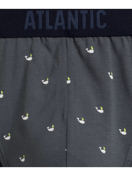 Atlantic Muške sportske slip gaćice ATLANTIC 3Pack - višebojne Veličina: