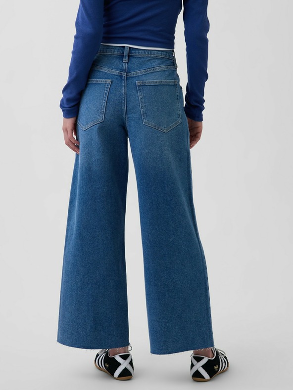 GAP Traperice High Rise Stride Wide-Leg Ankle GAP