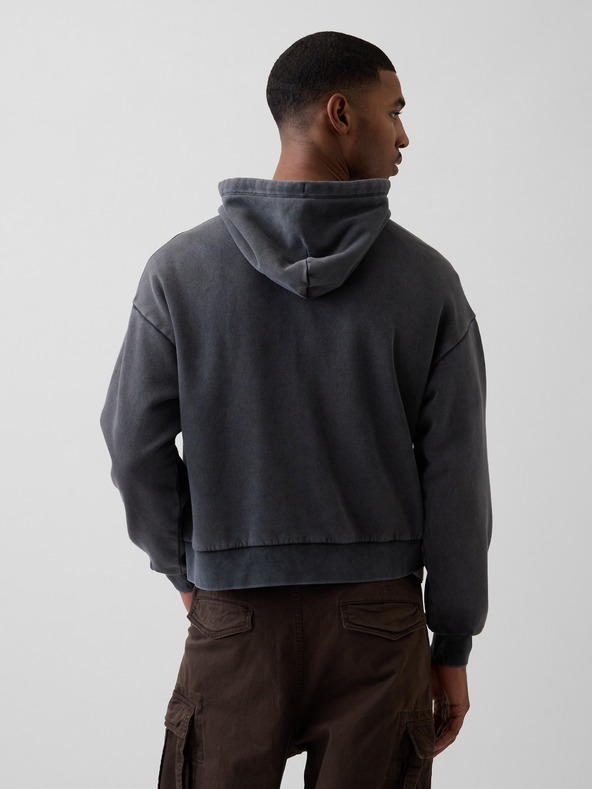 GAP Oversize dukserica s logom VintageSoft GAP