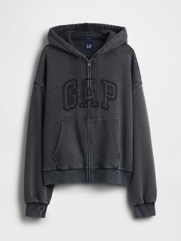 GAP Oversize dukserica s logom VintageSoft GAP