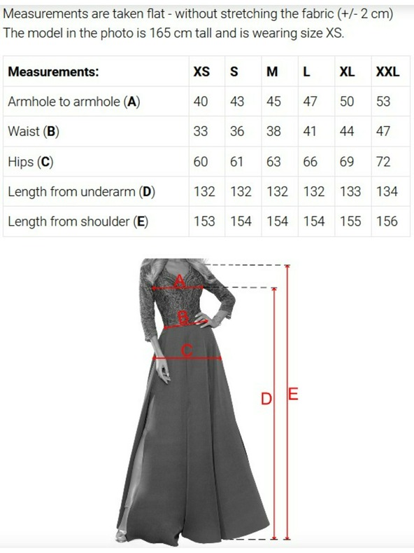 numoco Elegantna večernja maxi haljina s prorezom i ružama - svjetlo plava