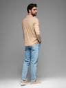 Ombre Clothing Bež muška majica Ombre Clothing