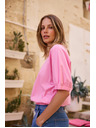 Moodo Bluza sa bufastim rukavima ružičasta Moodo