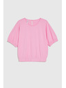 Moodo Bluza sa bufastim rukavima ružičasta Moodo