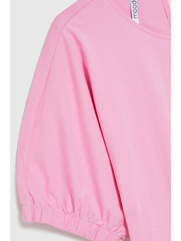Moodo Bluza sa bufastim rukavima ružičasta Moodo