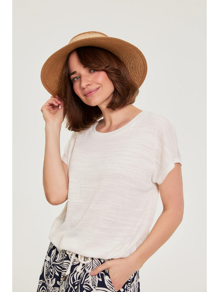 Moodo Košulja sa mašnom bež Moodo