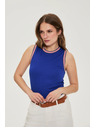Moodo Pamučni top plavi Moodo