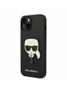 Karl Lagerfeld Karl Lagerfeld PU Saffiano Karl Head Stražnji Poklopac za iPhone 14 Plus Black