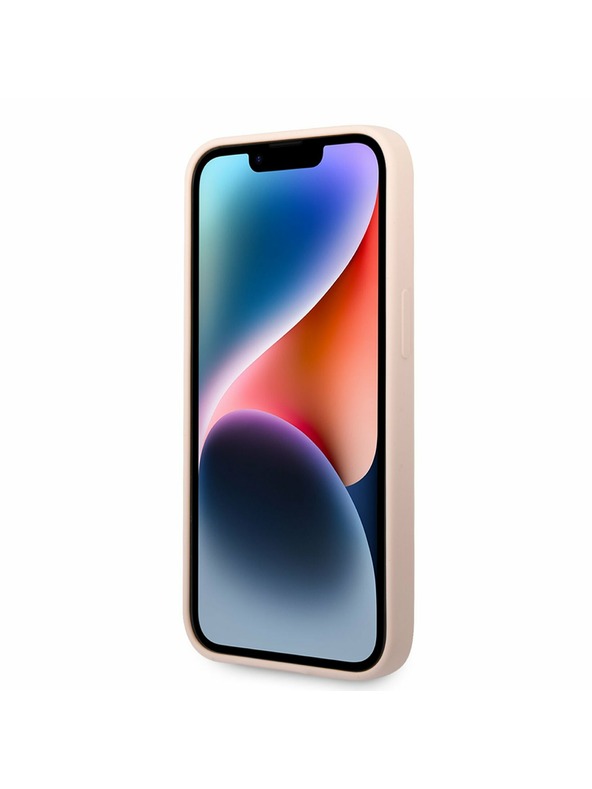 Karl Lagerfeld Karl Lagerfeld Liquid Silicone Ikonik NFT Stražnji Poklopac za iPhone 14 Plus Pink