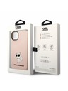 Karl Lagerfeld Karl Lagerfeld Liquid Silicone Choupette NFT Stražnji Poklopac za iPhone 14 Plus Pink