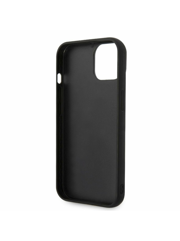 Karl Lagerfeld Karl Lagerfeld Quilted Puffy Ikonik Logo Stražnji Poklopac za iPhone 14 Plus Black