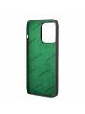 AMG AMG Liquid Silicone Green Logo Stražnji Poklopac za iPhone 14 Pro Grey