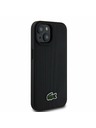Lacoste Lacoste Iconic Petit Pique Woven Logo Magsafe Stražnji Poklopac za iPhone 15 Black