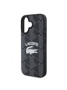 Lacoste Lacoste Blend Monogram MagSafe Stražnji Poklopac za iPhone 16 Black