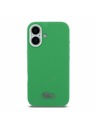 Lacoste Lacoste PVC Iconic Petit Pique Metal Logo MagSafe Stražnji Poklopac za iPhone 16 Estragon Green