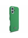 Lacoste Lacoste PVC Iconic Petit Pique Metal Logo MagSafe Stražnji Poklopac za iPhone 16 Estragon Green