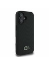 Lacoste Lacoste Iconic Petit Pique Woven Logo MagSafe Stražnji Poklopac za iPhone 16 Plus Black