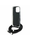 Karl Lagerfeld Karl Lagerfeld IML Crossbody K&CH Heads Stražnji Poklopac za iPhone 16 Pro Black