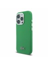 Lacoste Lacoste PVC Iconic Petit Pique Metal Logo MagSafe Stražnji Poklopac za iPhone 16 Pro Estragon Green