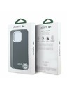 Lacoste Lacoste PVC Iconic Petit Pique Metal Logo MagSafe Stražnji Poklopac za iPhone 16 Pro Black