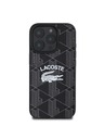 Lacoste Lacoste Blend Monogram MagSafe Stražnji Poklopac za iPhone 16 Pro Black