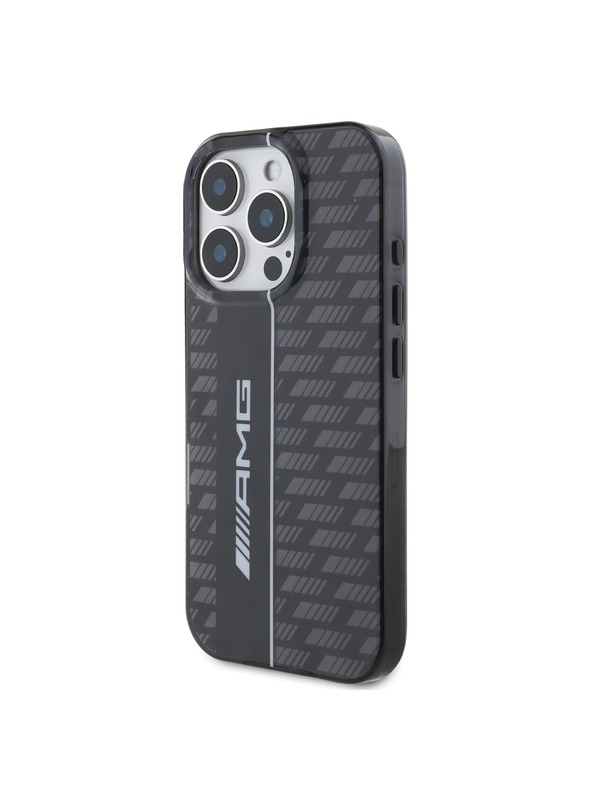 AMG AMG Carbon Pattern Stražnji Poklopac za iPhone 16 Pro Max Black