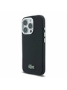 Lacoste Lacoste PVC Iconic Petit Pique Metal Logo MagSafe Stražnji Poklopac za iPhone 16 Pro Max Black