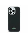 Lacoste Lacoste PVC Iconic Petit Pique Metal Logo MagSafe Stražnji Poklopac za iPhone 16 Pro Max Black