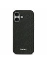 DKNY DKNY PU Leather Grid Pattern Magsafe Stražnji Poklopac za iPhone 17 Black