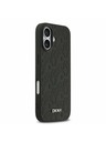 DKNY DKNY PU Leather Grid Pattern Magsafe Stražnji Poklopac za iPhone 17 Black