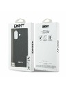 DKNY DKNY PU Leather Grid Pattern Magsafe Stražnji Poklopac za iPhone 17 Black