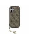 Guess Guess 4G Charm MagSafe Stražnji Poklopac za iPhone 17 Tone on Tone Brown