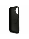 Guess Guess PU Leather 4G Colored Ring MagSafe Stražnji Poklopac za iPhone 17 Black