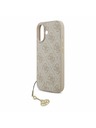 Guess Guess 4G Charm MagSafe Stražnji Poklopac za iPhone 17 Tone on Tone Pink