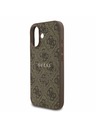 Guess Guess PU Leather 4G Colored Ring MagSafe Stražnji Poklopac za iPhone 17 Brown