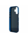 Guess Guess IML 4G Script Metal Logo Stražnji Poklopac za iPhone 17 Blue