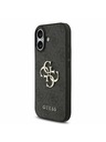 Guess Guess PU 4G Metal Logo Strap Stražnji Poklopac za iPhone 17 Black