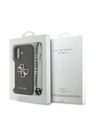 Guess Guess PU 4G Metal Logo Strap Stražnji Poklopac za iPhone 17 Black