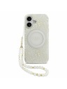 Guess Guess IML Flowers Allover Strap MagSafe Stražnji Poklopac za iPhone 17 White