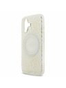 Guess Guess IML Flowers Allover Strap MagSafe Stražnji Poklopac za iPhone 17 White