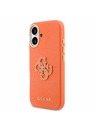 Guess Guess PU Resin Logo Stražnji Poklopac za iPhone 17 Orange