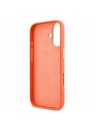 Guess Guess PU Resin Logo Stražnji Poklopac za iPhone 17 Orange