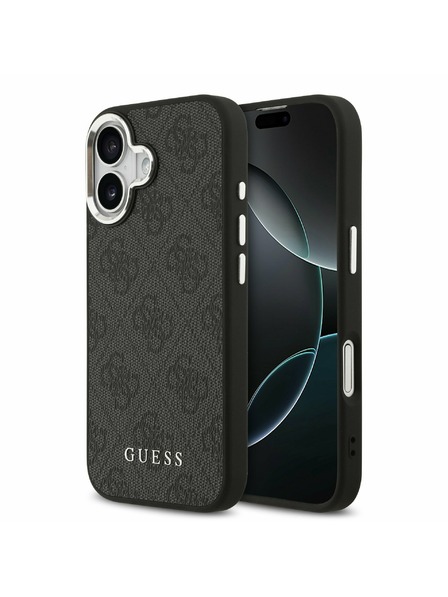 Guess Guess 4G MagSafe Stražnji Poklopac za iPhone 17 Black