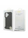 Guess Guess 4G MagSafe Stražnji Poklopac za iPhone 17 Black